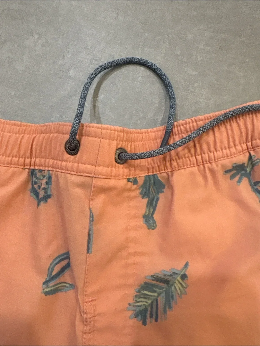 O'Neill Peach Tropical Print Swim Shorts